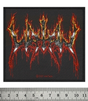 Нашивка ткана WATAIN - FLAMING LOGO (ofp-080)