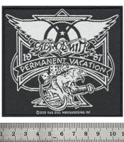 Нашивка ткана AEROSMITH - PERMANENT VACATION (ofp-319)
