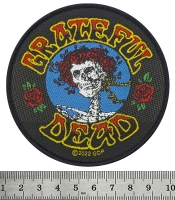 Нашивка ткана GRATEFUL DEAD - VINTAGE BERTHA SEAL (ofp-263)