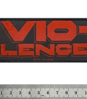Нашивка ткана VIO-LENCE - LOGO (ofp-312)