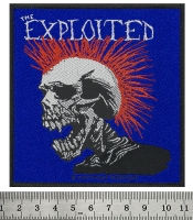 Нашивка ткана THE EXPLOITED - MOHICAN MULTICOLOUR (ofp-318)