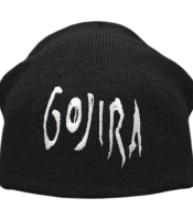 Шапка біні GOJIRA - LOGO (з вишитим логотипом) heol-010