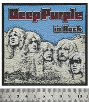 Нашивка ткана DEEP PURPLE - IN ROCK (ofp-338)