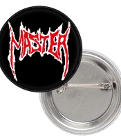 Значок Master (USA death metal band logo)