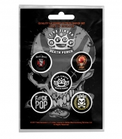 Подарунковий набір значків FIVE FINGER DEATH PUNCH - 5FDP (iol-059)