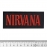 Нашивка Nirvana (red logo) (pt-008)