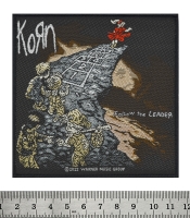 Нашивка ткана KORN - FOLLOW THE LEADER (ofp-053)