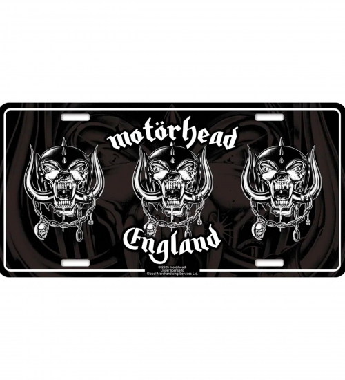 Подарункова табличка MOTORHEAD - ENGLAND (npol-010)