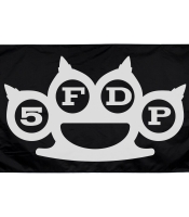 Прапор Five Finger Death Punch (чорний, Knuckle logo) sfc-009