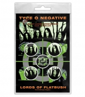 Подарунковий набір значків TYPE O NEGATIVE - LORDS OF FLATBUSH (iol-085)