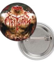 Значок Obituary (Inked in Blood)