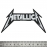 Нашивка ткана METALLICA - SHAPED LOGO (ofp-385)