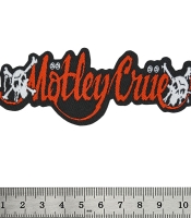 Нашивка ткана MOTLEY CRUE - DR FEELGOOD LOGO CUT-OUT (ofp-387)