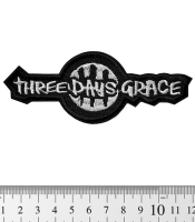 Нашивка Three Days Grace (logo) (pt-071)