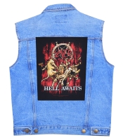 Нашивка наспинна катана Slayer "Hell Awaits (olbp-002)