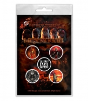 Подарунковий набір значків MESHUGGAH - IMMUTABLE (iol-020)