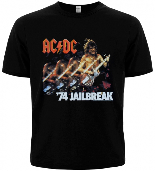 Футболка AC/DC - 74 JAILBREAK (Officially Licensed)