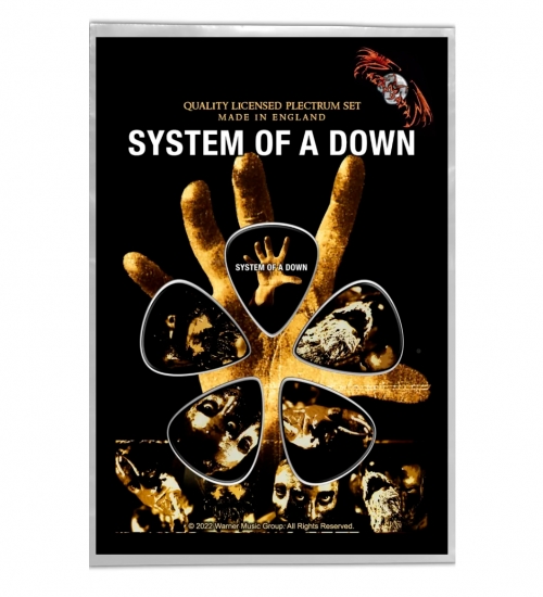 Подарунковий набір медіаторів SYSTEM OF A DOWN - HAND (mol-029)