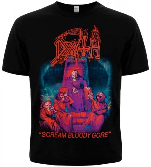Футболка DEATH - SCREAM BLOODY GORE (Officially Licensed)