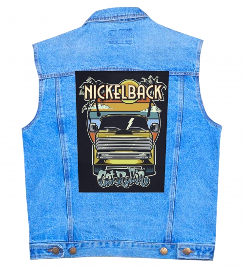 Нашивка наспинна катана NICKELBACK - GET ROLLIN' (olbp-170) Нашивка наспинна катана NICKELBACK - GET ROLLIN' (olbp-170)
