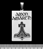 Кулон Amon Amarth (Thors Hammer) (ptsb-008) прямоугольный