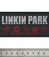 Нашивка ткана LINKIN PARK - HYBRID THEORY LOGO (ofp-355)