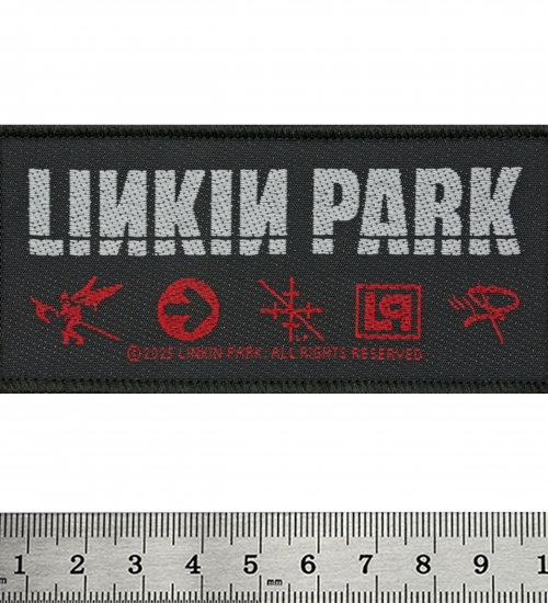 Нашивка ткана LINKIN PARK - HYBRID THEORY LOGO (ofp-355)