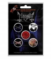 Подарунковий набір значків MAYHEM - DE MYSTERIIS DOM SATHANAS (iol-044)