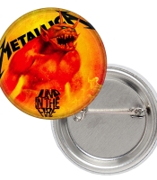 Значок Metallica (Jump In The Fire)