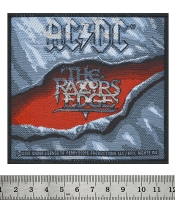 Нашивка ткана AC/DC - THE RAZORS EDGE (ofp-037)