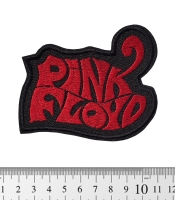 Нашивка Pink Floyd (red logo) (pt-074)