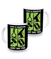 Чашка Type O Negative "Just Say Yes"