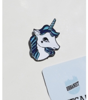 Металевий пін (upn-015) Unicorn Blue