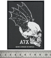Нашивка ткана AVENGED SEVENFOLD - SKULL PROFILE (ofp-366)