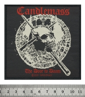 Нашивка ткана CANDLEMASS - THE DOOR TO DOOM (ofp-091)