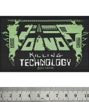 Нашивка ткана VOIVOD - KILLING TECHNOLOGY (ofp-081)
