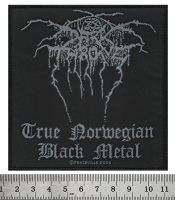 Нашивка ткана DARKTHRONE - TRUE NORWEGIAN BLACK (ofp-106)