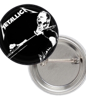 Значок Metallica (James Hetfield)