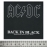 Нашивка ткана AC/DC - BACK IN BLACK (ofp-376)