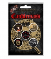 Подарунковий набір значків CANDLEMASS - THE DOOR TO DOOM (iol-030)