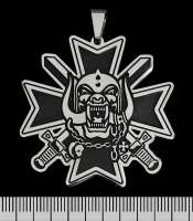 Кулон Motorhead (Warpig cross) (ptsb-174) фігурний