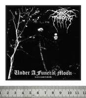 Нашивка ткана Darkthrone "Under a Funeral Moon" (ofp-010)