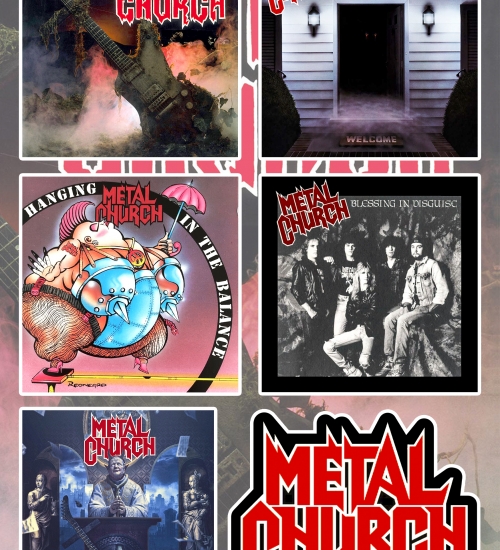 Стікерпак Metal Church SP-266 Стікерпак Metal Church SP-266