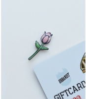 Металевий пін (upn-080) Троянда