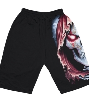 Шорти Смерть з татуюванням у червоному савані