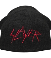 Шапка біні SLAYER - SCRATCHED LOGO (з вишитим логотипом) heol-013