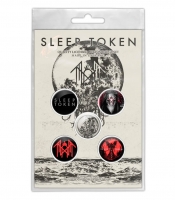 Подарунковий набір значків SLEEP TOKEN - TAKE ME BACK TO EDEN (iol-003)