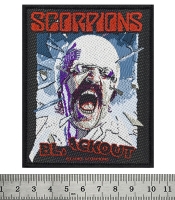 Нашивка ткана SCORPIONS - BLACKOUT (ofp-297)