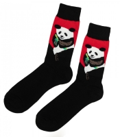 Носки Панда (черные) (р.40-46)