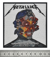 Нашивка ткана METALLICA - HARDWIRED TO SELF DESTRUCT (ofp-066)